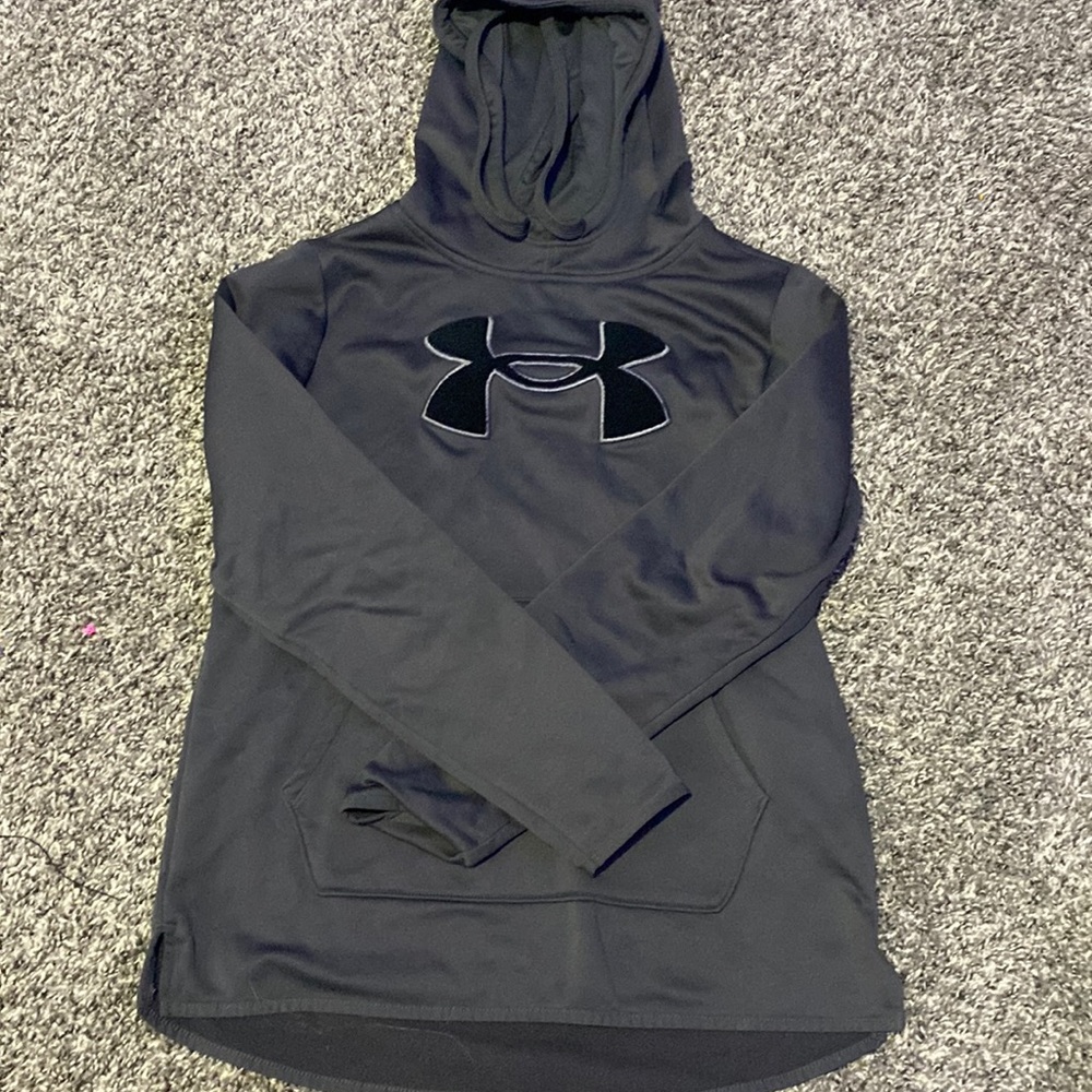 under armor "loose" grey sweatshirt